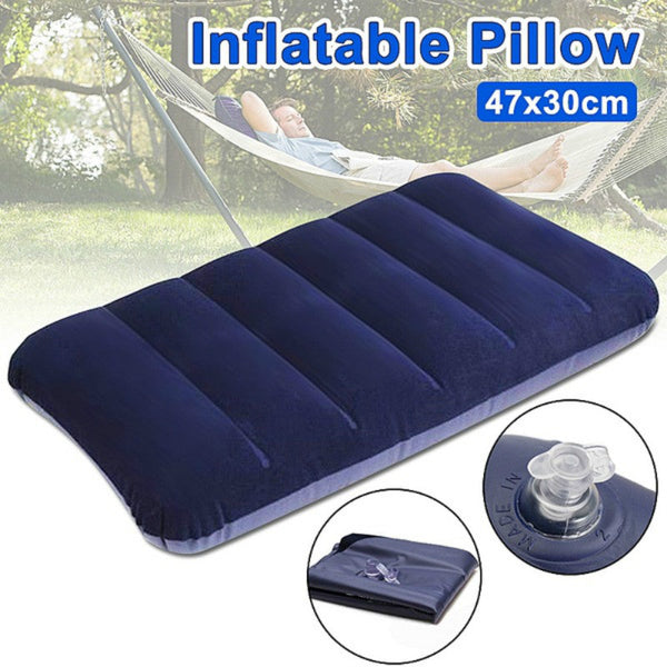 Foldable Pillow Outdoor Travel Sleep Pillow Air Inflatable Pillows Portable Cushion