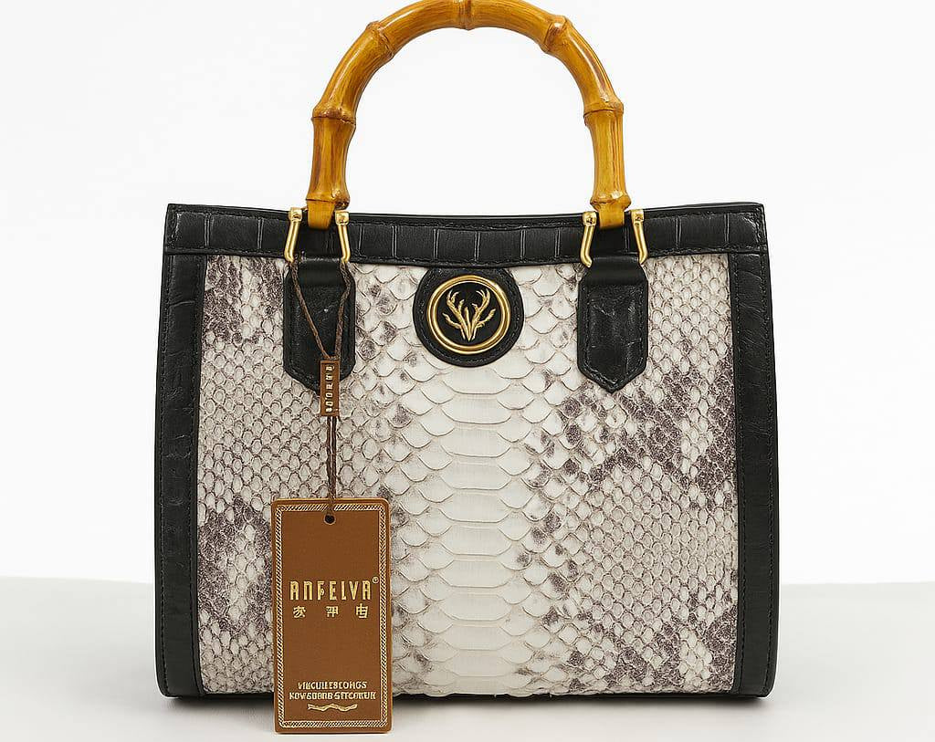Premium Crocodile Pattern Genuine Leather Tote Bag - Portable & Stylish Women's Shoulder Messenger Bag, Shop Now!