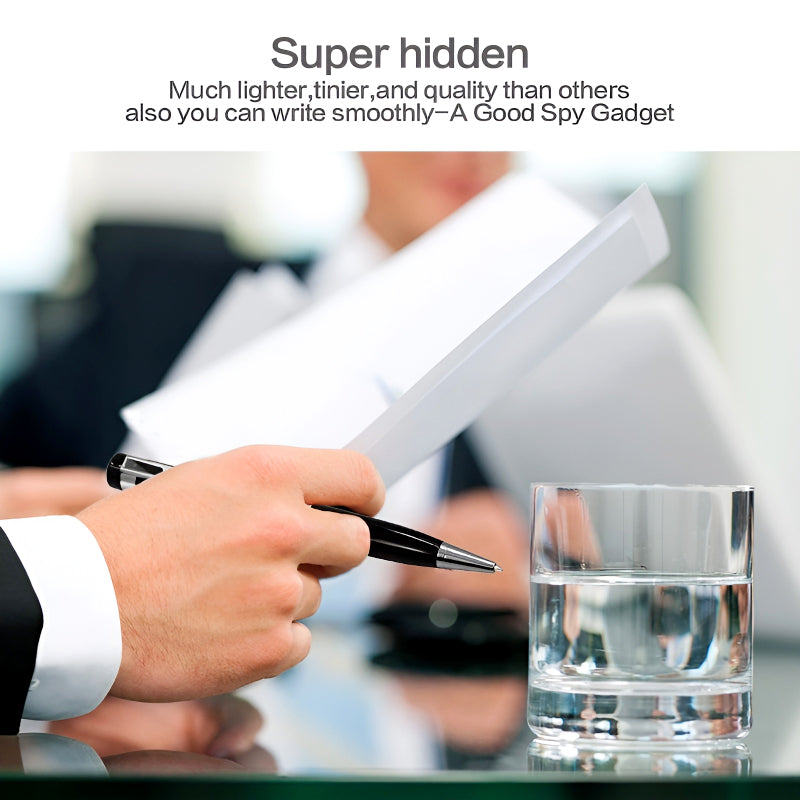 V7 HD Pen Camera with Audio, Motion Detection, Bluetooth & 1080p Video Recording