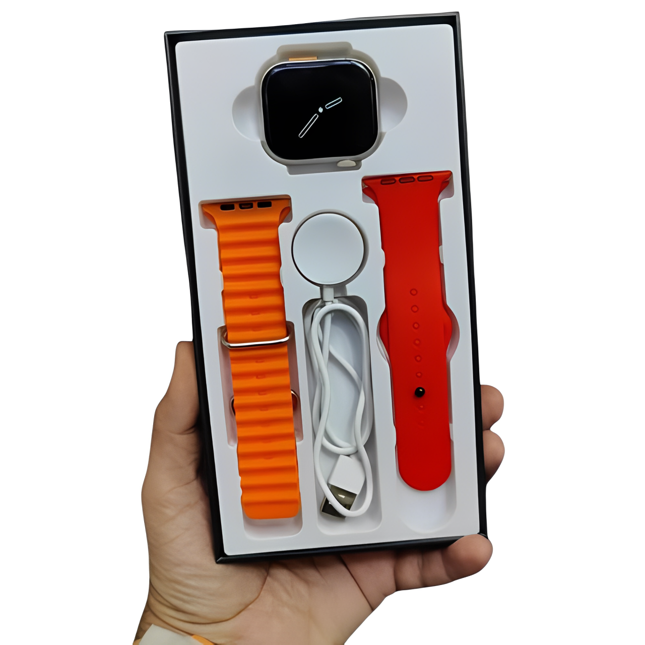 MK9 (Series 9) Ultimate Premium Smartwatch With Stunning 2.5″ Display, Health Tracking, NFC & Wireless Charging.