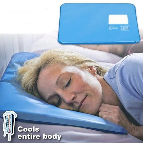 Summer Cool Travel Neck Rest Chillow Sleeping Water Cooling Pad Cushion